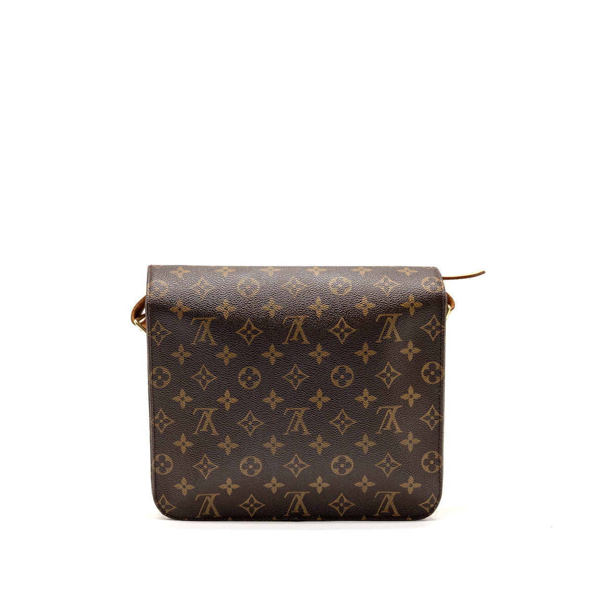 LOUIS VUITTON VINTAGE MESSENGER CROSSBODY BAG MONOGRAM CANVAS GHW