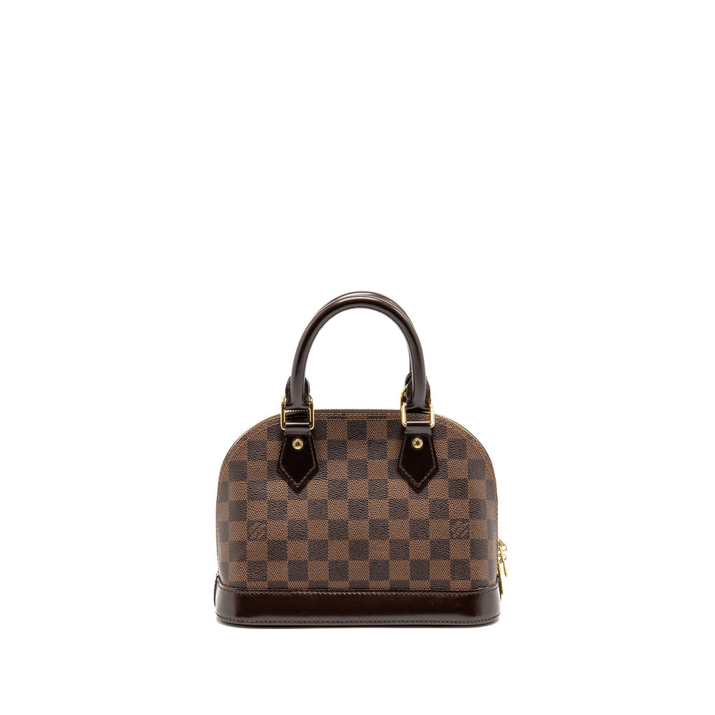 LOUIS VUITTON ALMA BB DAMIER EBENE GHW