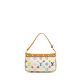 LOUIS VUITTON POCHETTE ACCESSORIES CANVAS WHITE MULTICOLOUR GHW