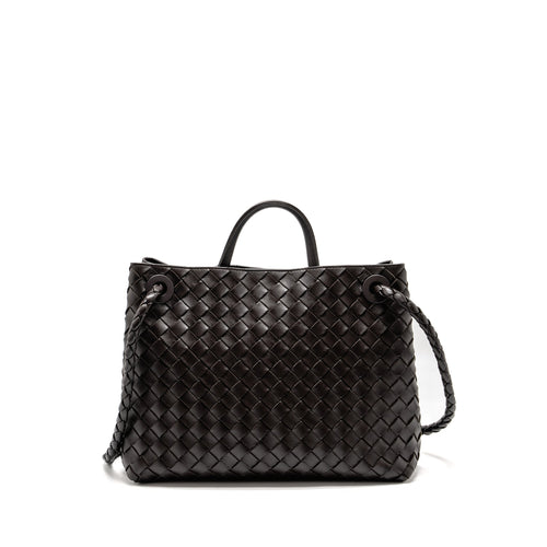 BOTTEGA VENETA MEDIUM ANDIAMO LAMBSKIN FONDANT GHW