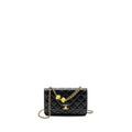 CHANEL 23A LION CHARMS WALLET ON CHAIN LAMBSKIN BLACK GHW (MICROCHIP)