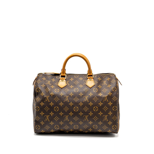 LOUIS VUITTON SPEEDY 35 MONOGRAM CANVAS GHW