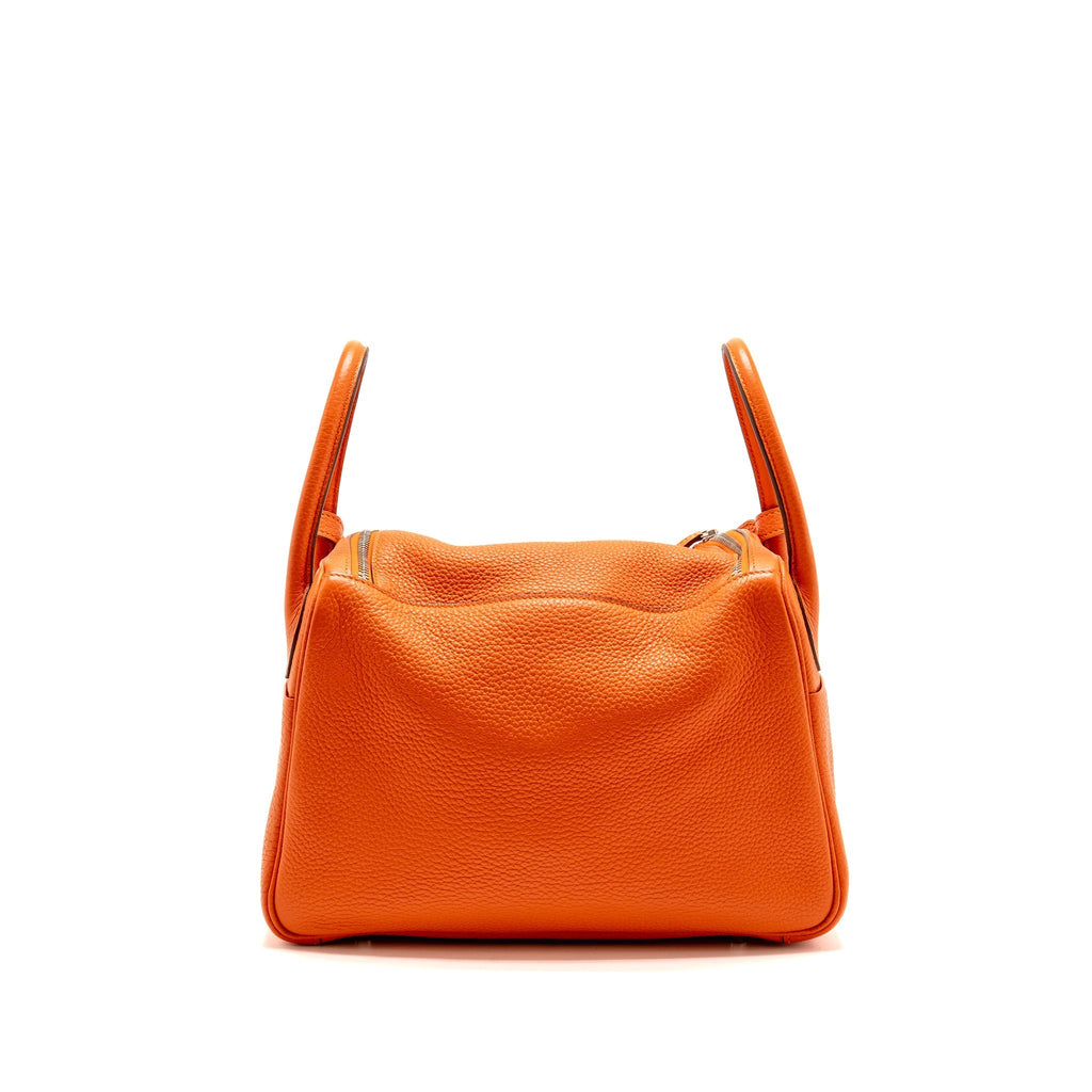 HERMES LINDY 30 CLEMENCE ORANGE SHW