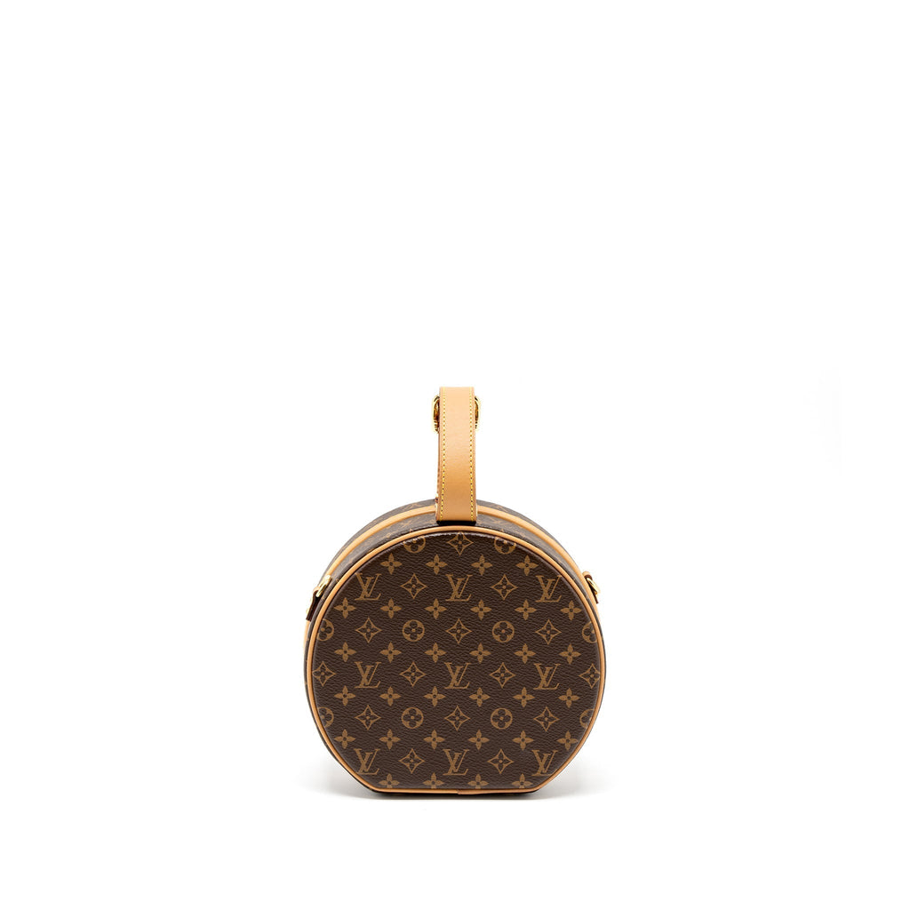 LOUIS VUITTON PETITE BOITE CHAPEAU MONOGRAM CANVAS GHW