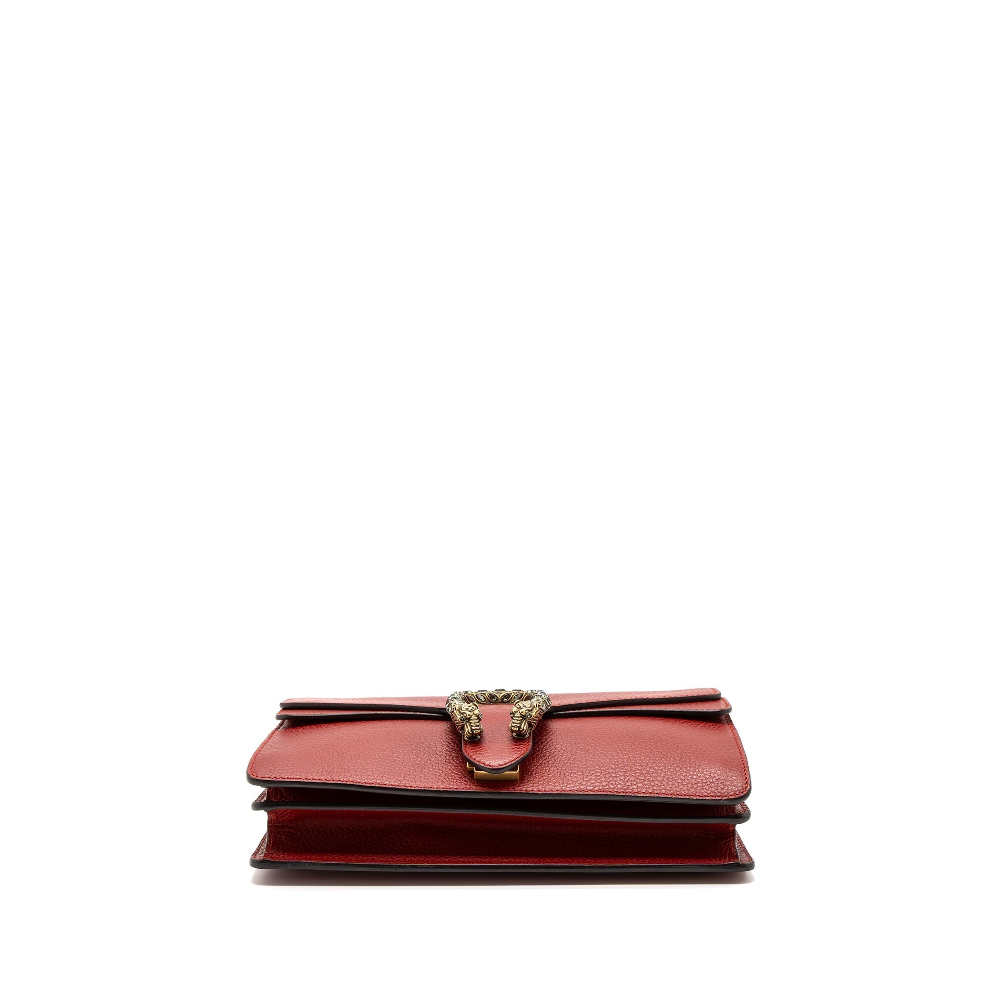 GUCCI SMALL DIONYSUS BAG CALFSKIN RED MULTICOLOUR HARDWARE