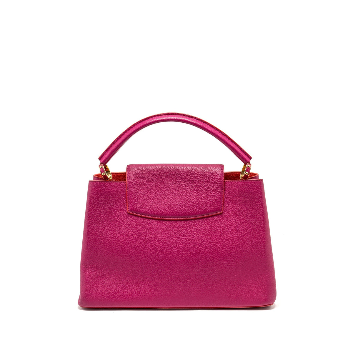 LOUIS VUITTON CAPUCINES GM TAURILLON PINK GHW