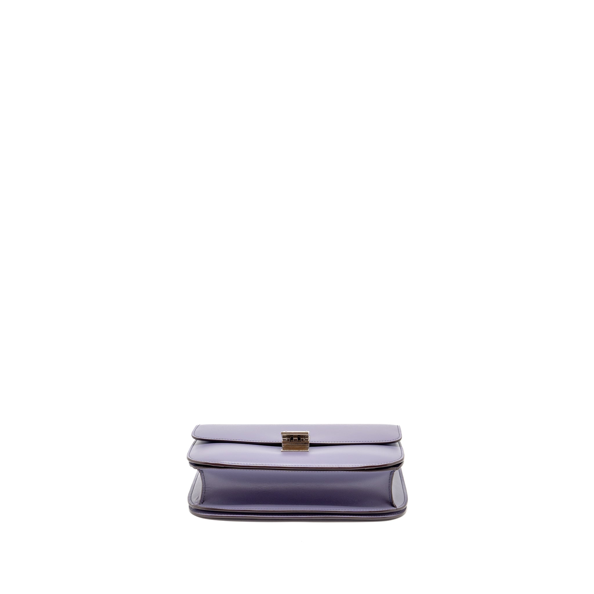 CELINE MEDIUM CLASSIC BOX BAG CALFSKIN PURPLE SHW