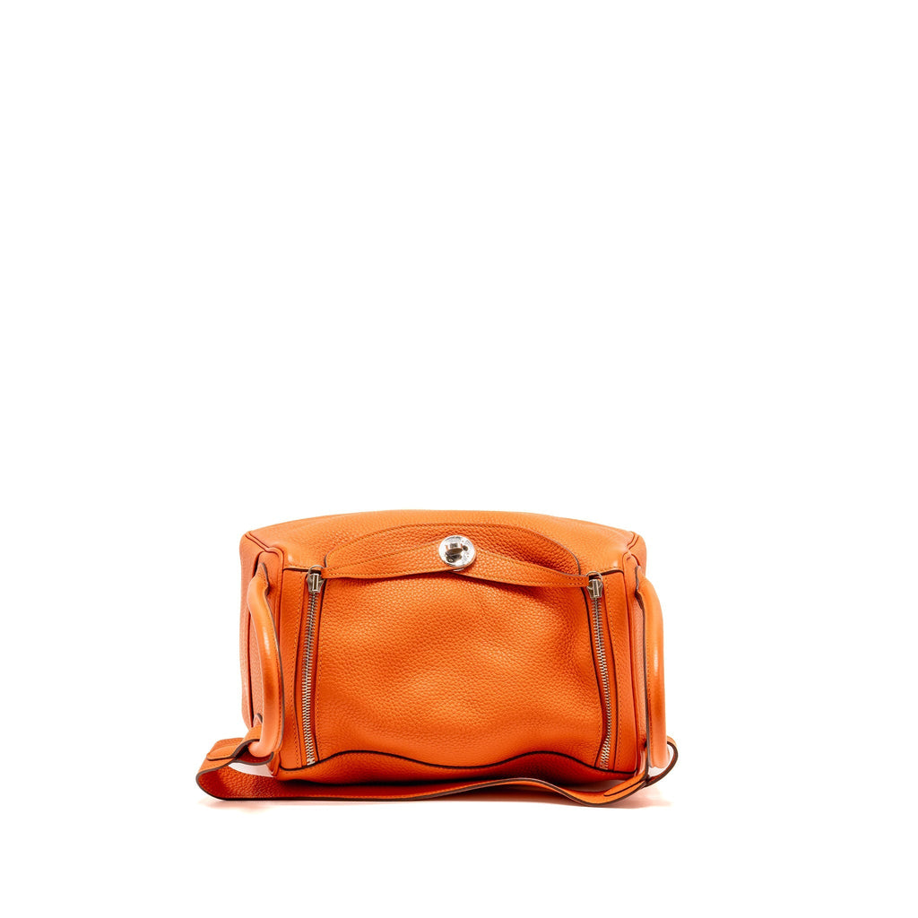 HERMES LINDY 30 CLEMENCE ORANGE SHW