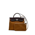HERMES HERBAG 31 Berline/Vache Hunter Alezan/Ebene SHW