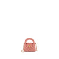 CHANEL 23K NANO SHOPPING TOTE CALFSKIN PINK GHW(MICROCHIP)