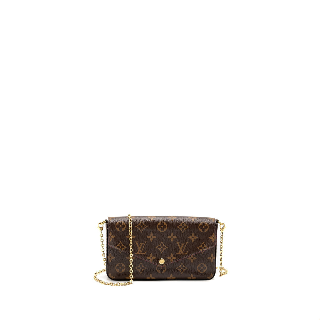 LOUIS VUITTON FELICIE POCHETTE MONOGRAM CANVAS GHW