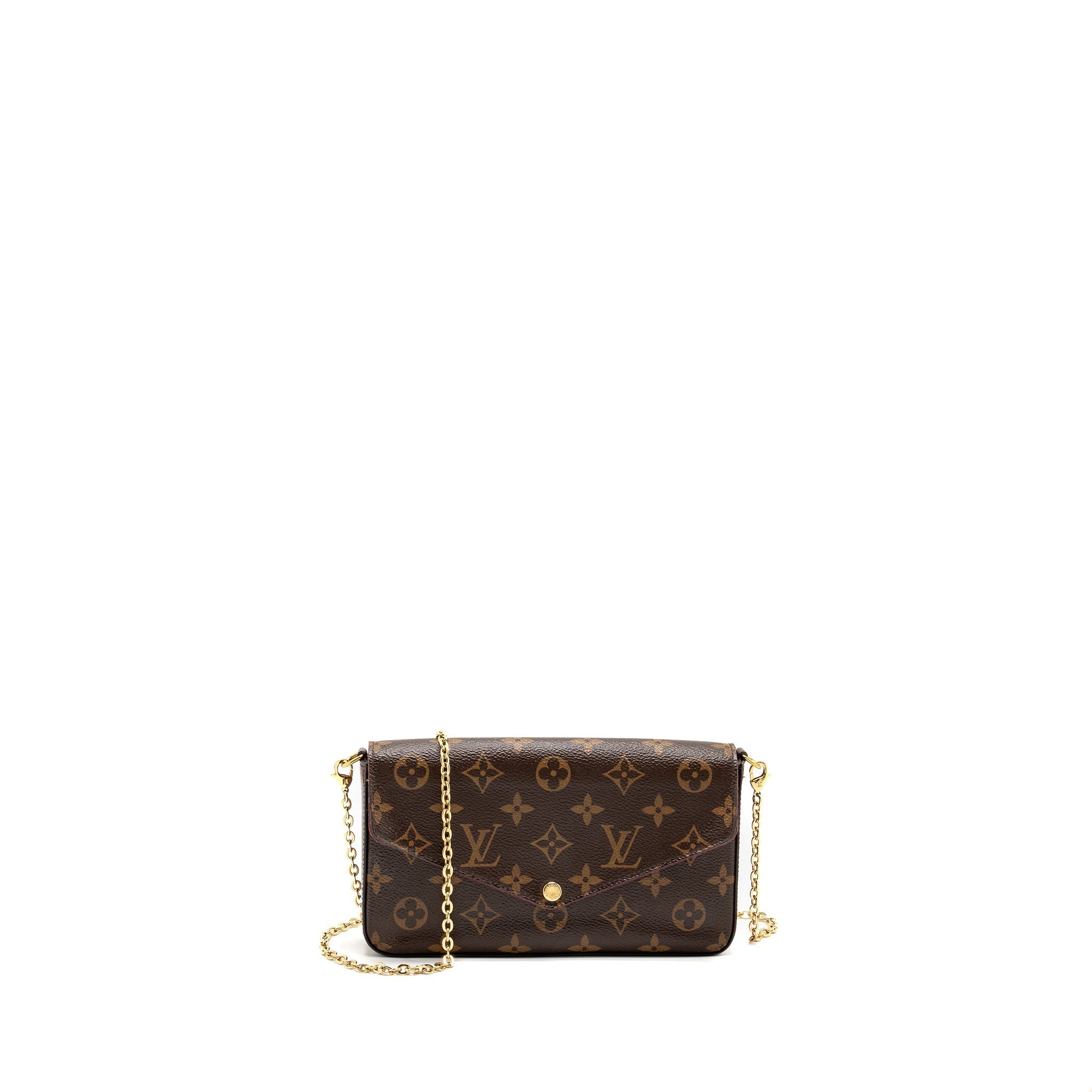 LOUIS VUITTON FELICIE POCHETTE MONOGRAM CANVAS GHW