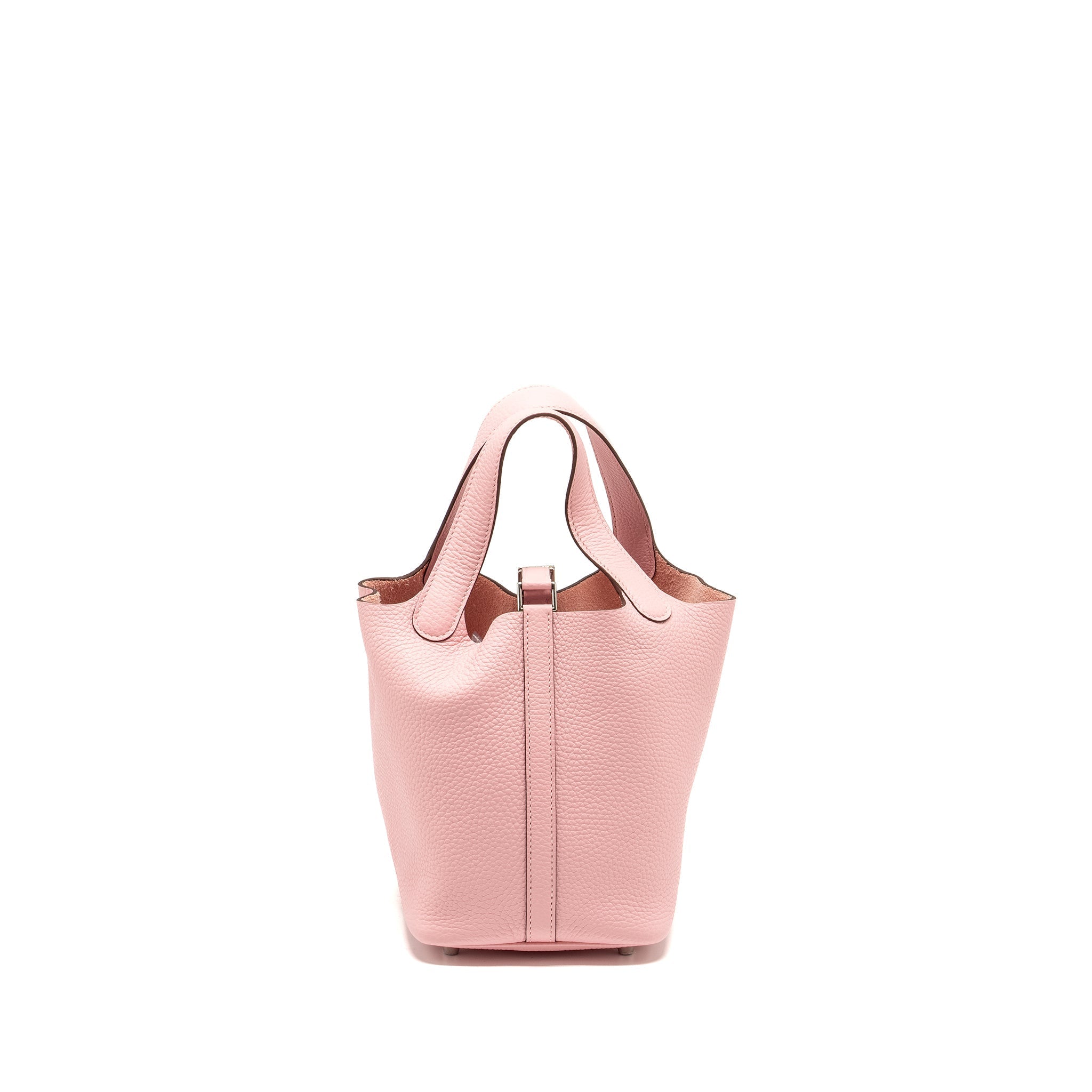 HERMES PICOTIN 18 LOCK BAG CLEMENCE 3Q ROSE SAKURA SHW