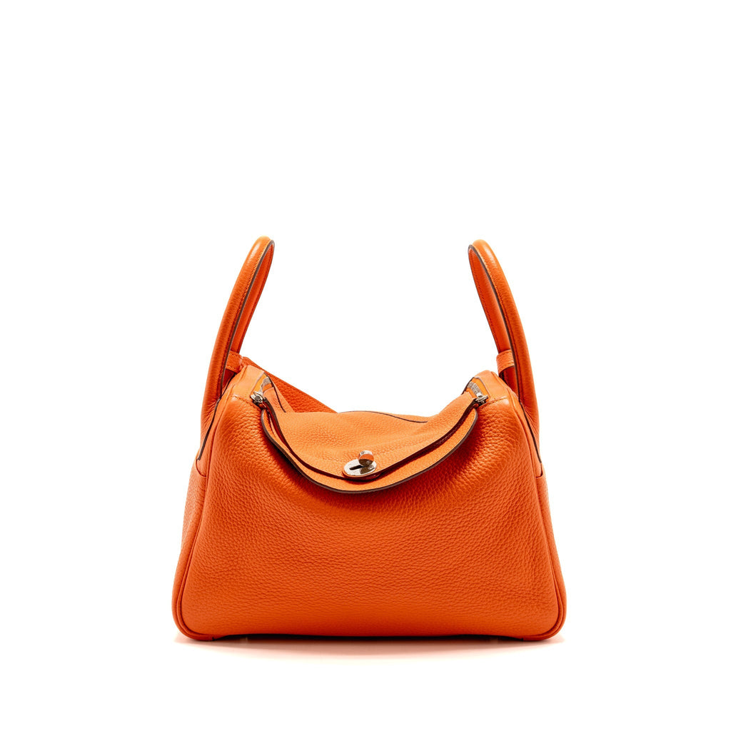 HERMES LINDY 30 CLEMENCE ORANGE SHW
