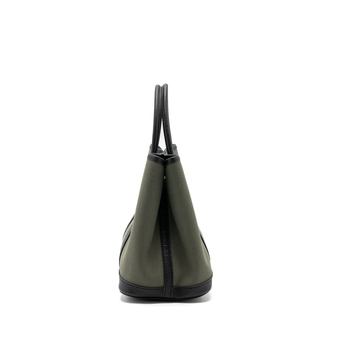 Hermes garden party 30 canvas / negonda vert de cris / black SHW
