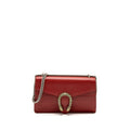 GUCCI SMALL DIONYSUS BAG CALFSKIN RED MULTICOLOUR HARDWARE