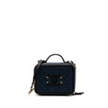 CHANEL FILIGREE CAMERA BAG CAVIAR DARK BLUE/ BLACK GHW