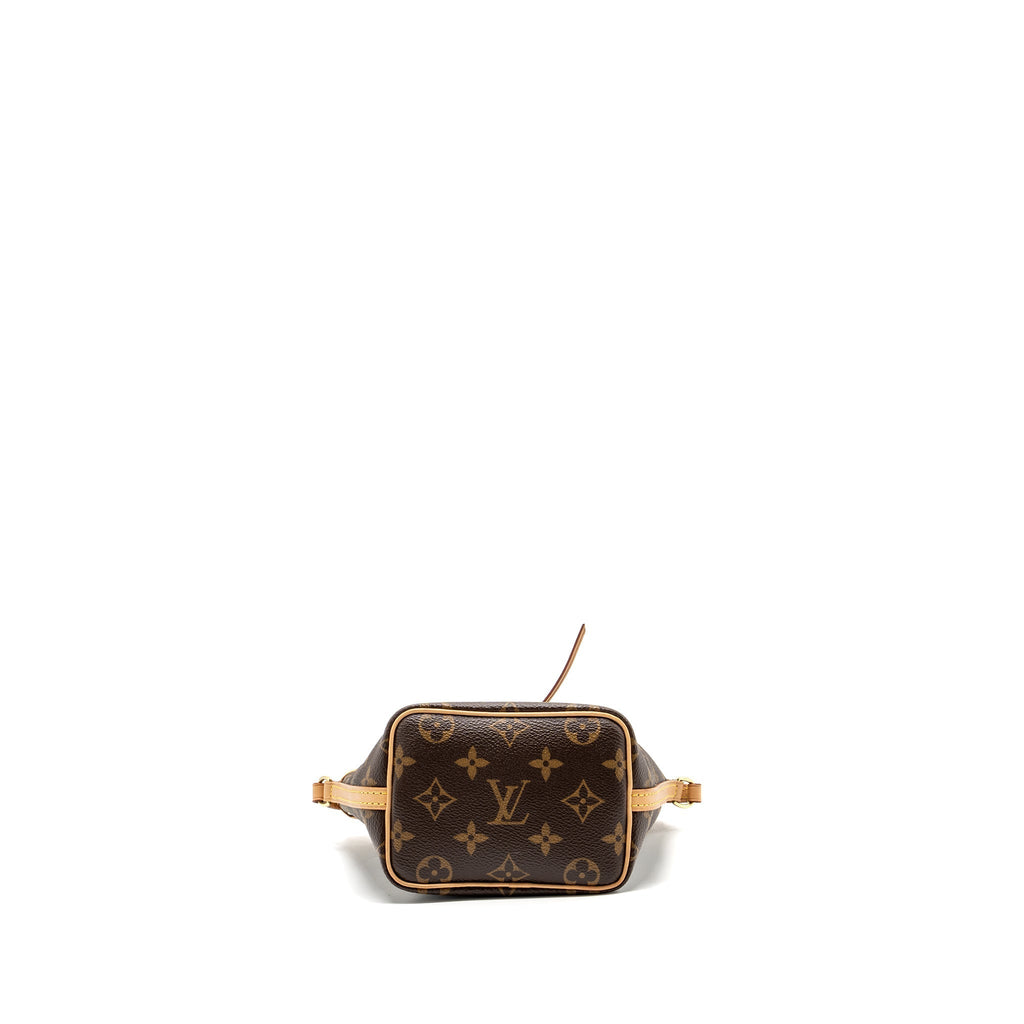 LOUIS VUITTON NANO NOE MONOGRAM CANVAS GHW