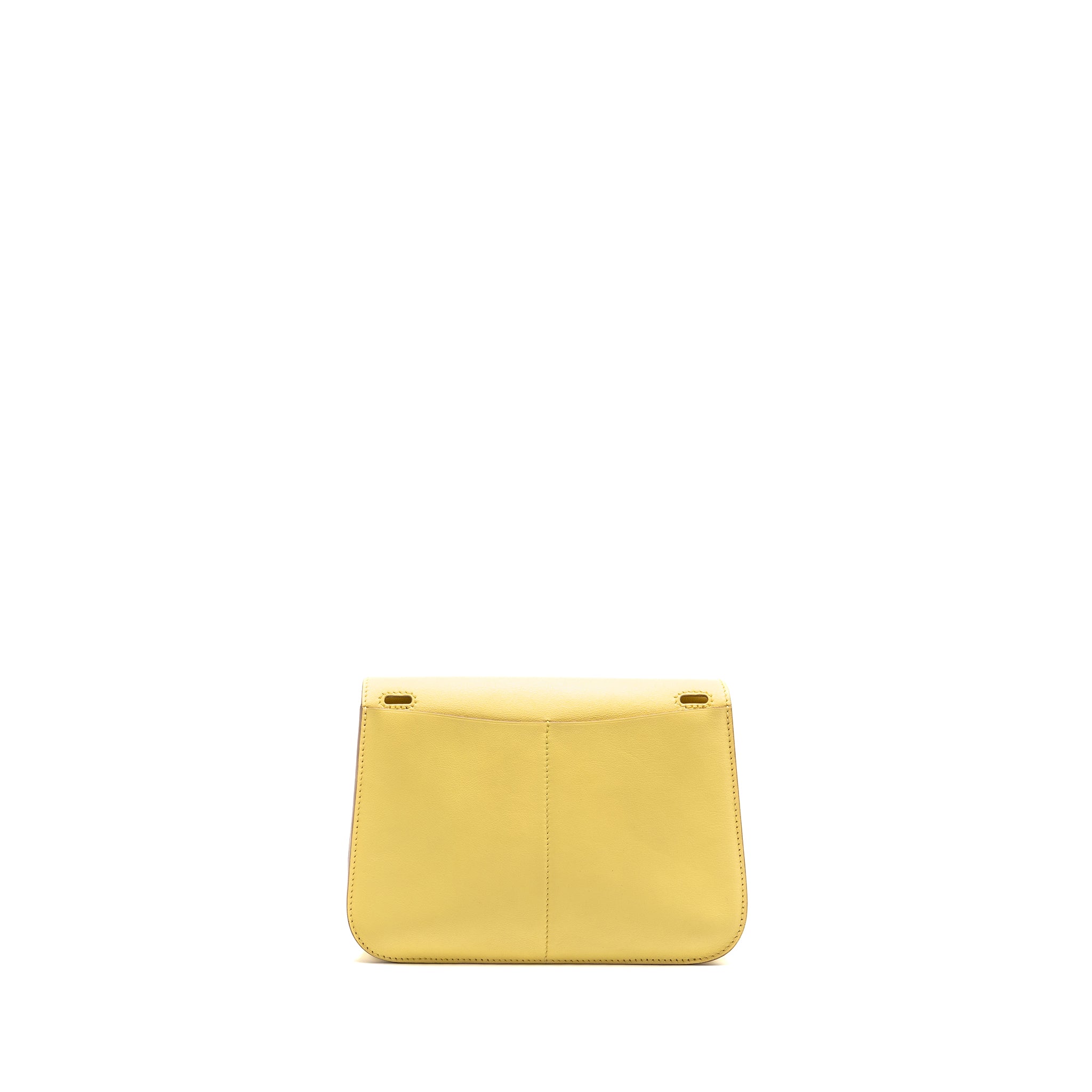HERMES MINI HALZAN 22 SWIFT 1Z JAUNE POUSSIN SHW