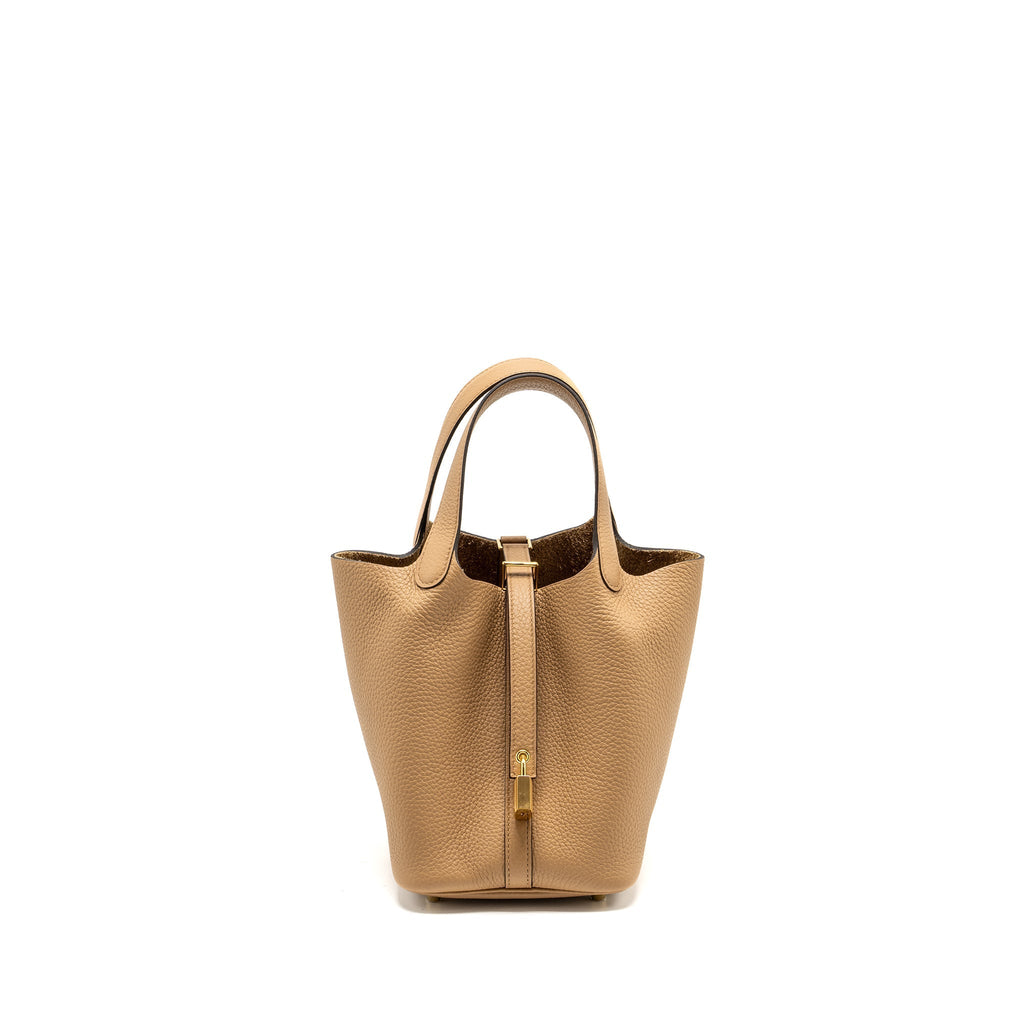 HERMES PICOTIN 18 LOCK BAG CLEMENCE CHAI GHW
