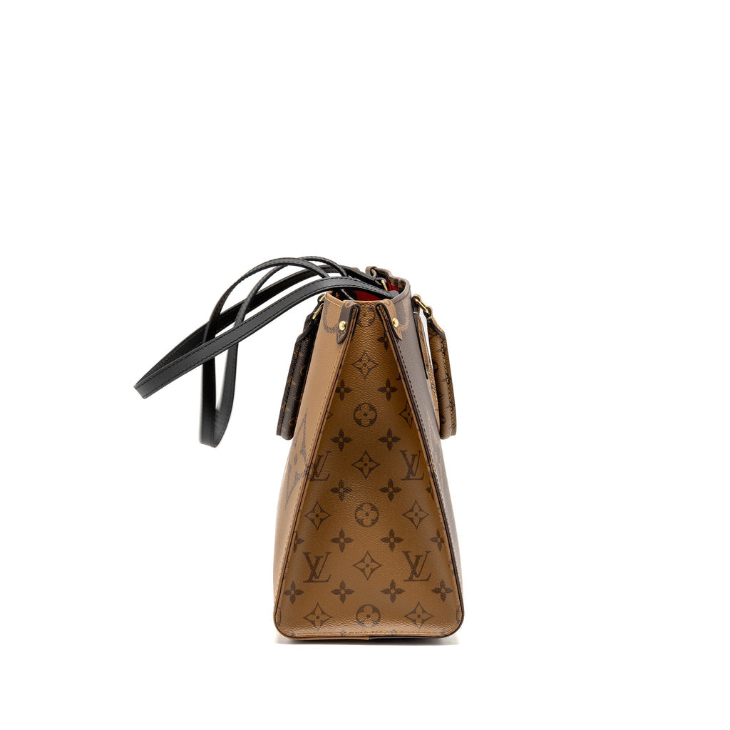 LOUIS VUITTON ONTHEGO MM MONOGRAM CANVAS GHW
