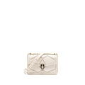 BVLGARI SERPENTI FLAP CHAIN BAG CALFSKIN LIMITED EDITION WHITE LGHW
