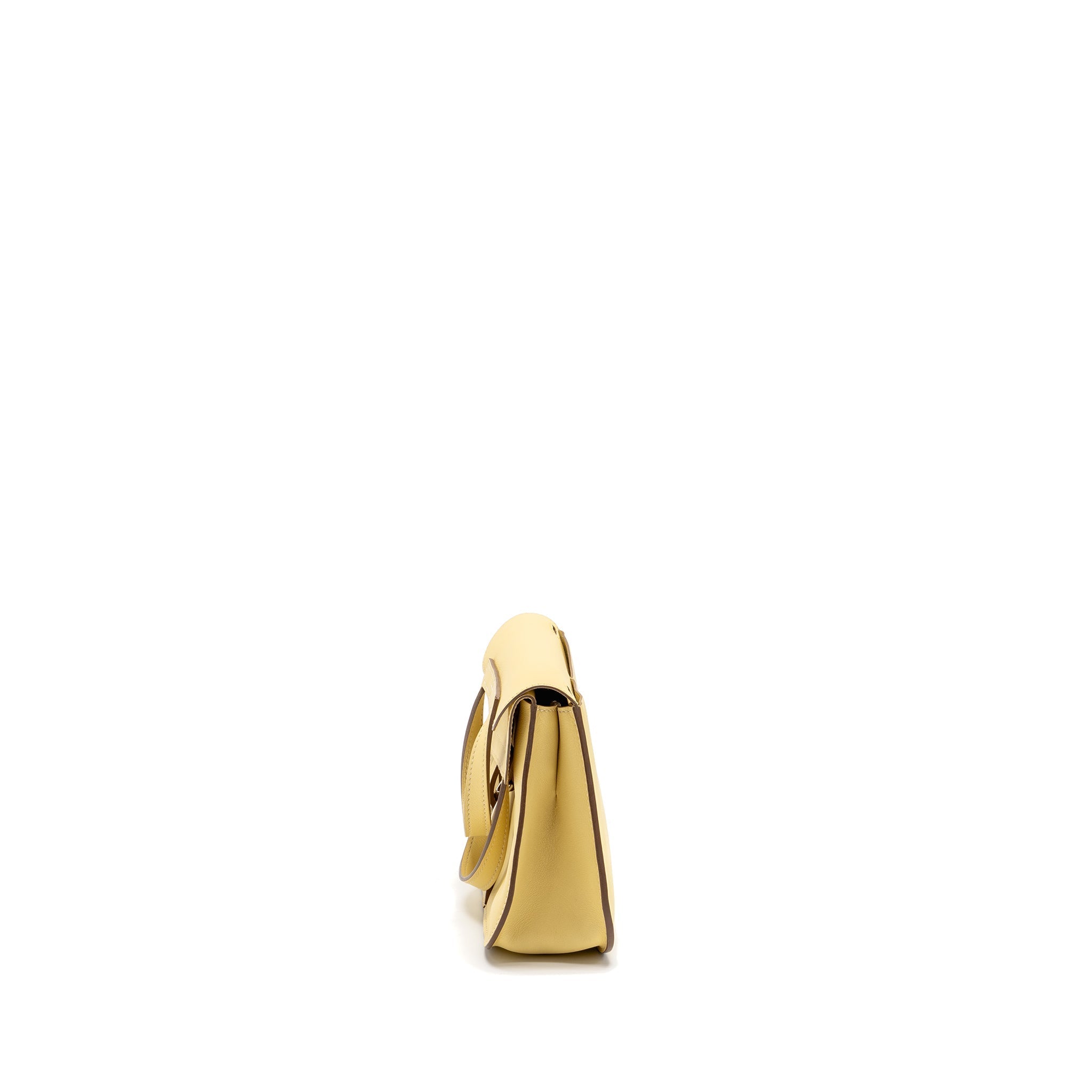 HERMES MINI HALZAN 22 SWIFT 1Z JAUNE POUSSIN SHW