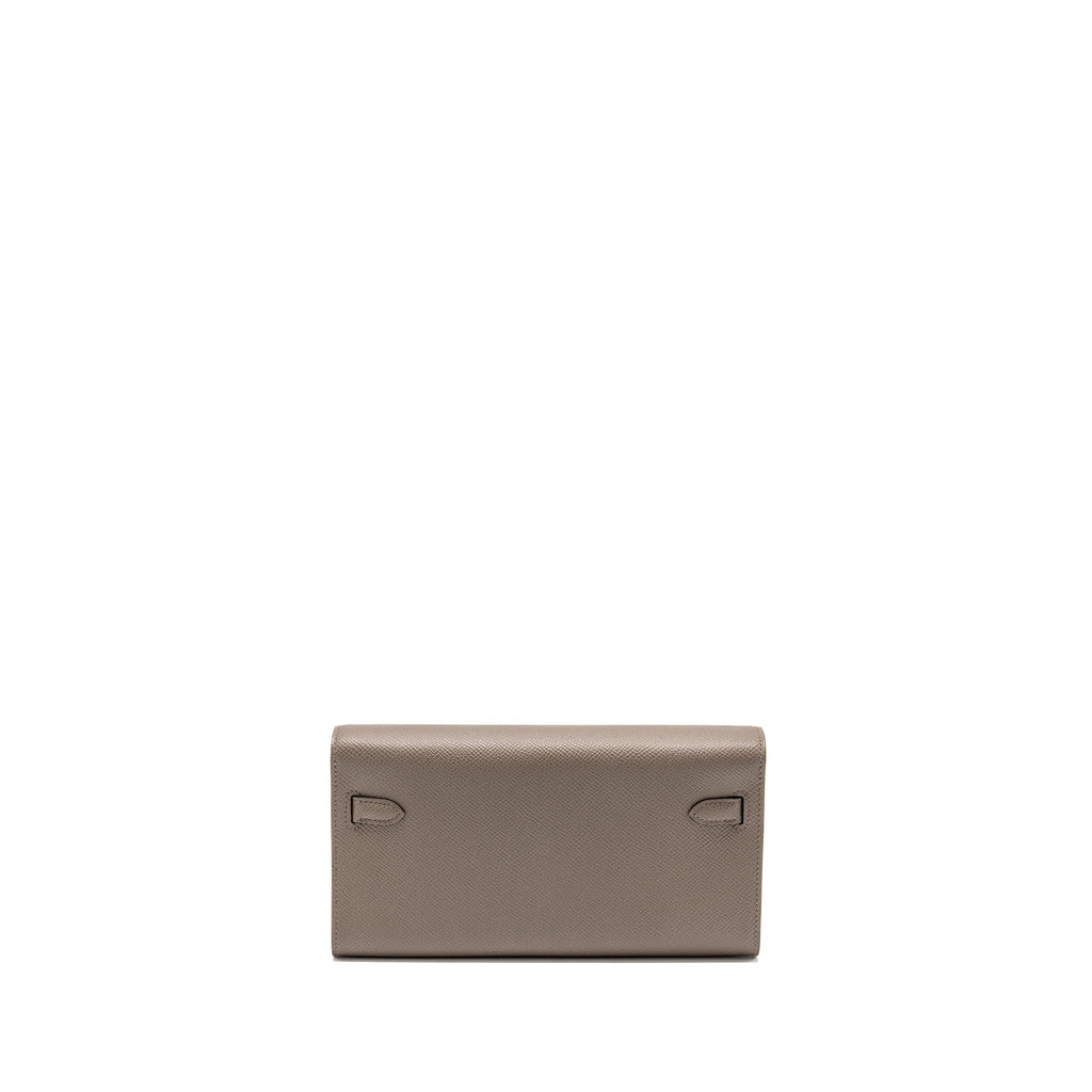 HERMES KELLY TO GO EPSOM GRIS ETAIN GHW