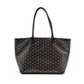 GOYARD ARTOIS PM TOTE BAG CANVAS/ LEATHER BLACK SHW