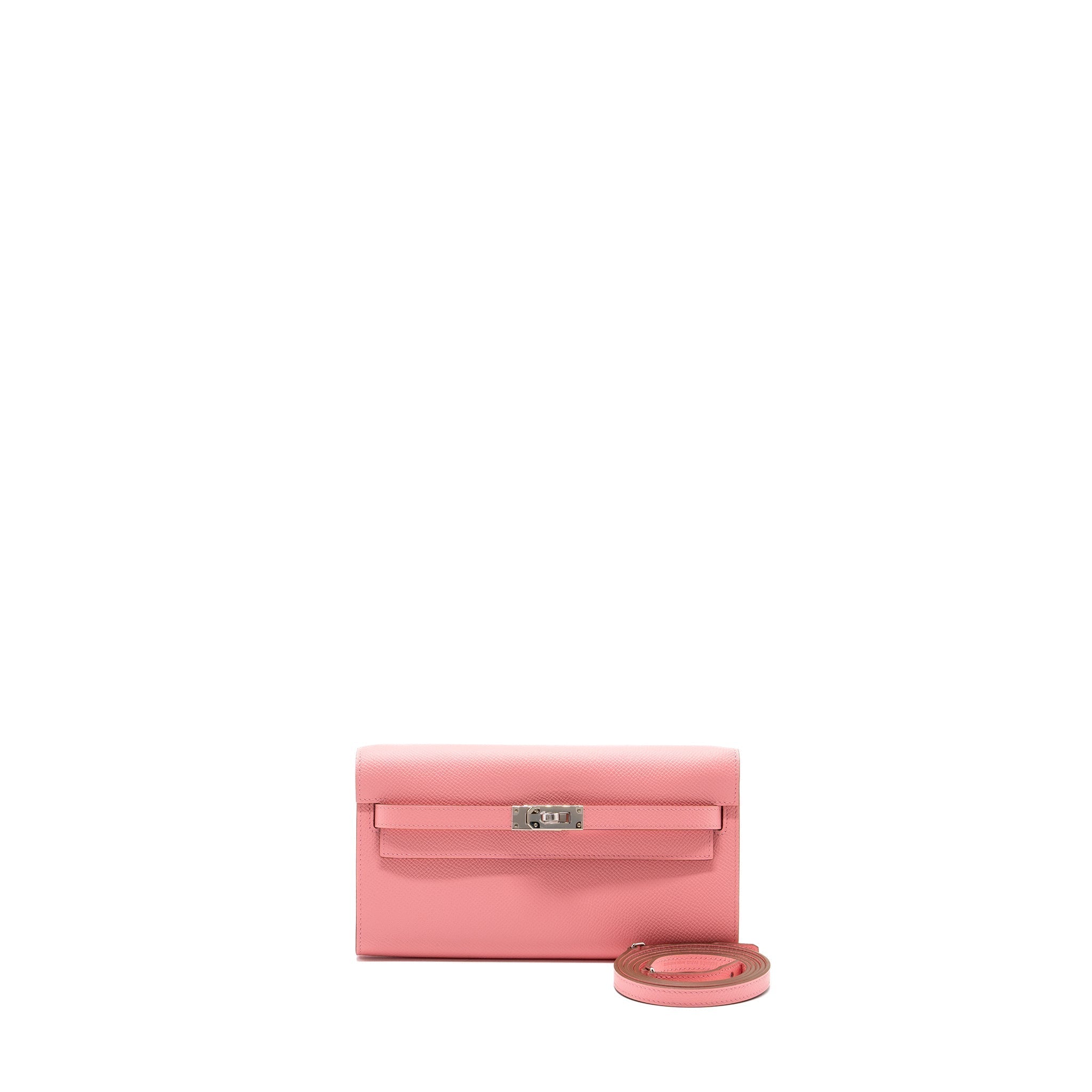 HERMES KELLY TO GO EPSOM 1Q ROSE CONFETTI SHW