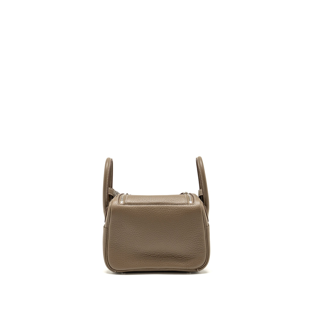 HERMES MINI LINDY II CLEMENCE ETOUPE SHW