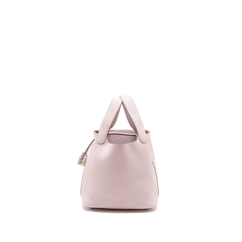 HERMES PICOTIN 18 LOCK BAG CLEMENCE MAUVE PALE SHW