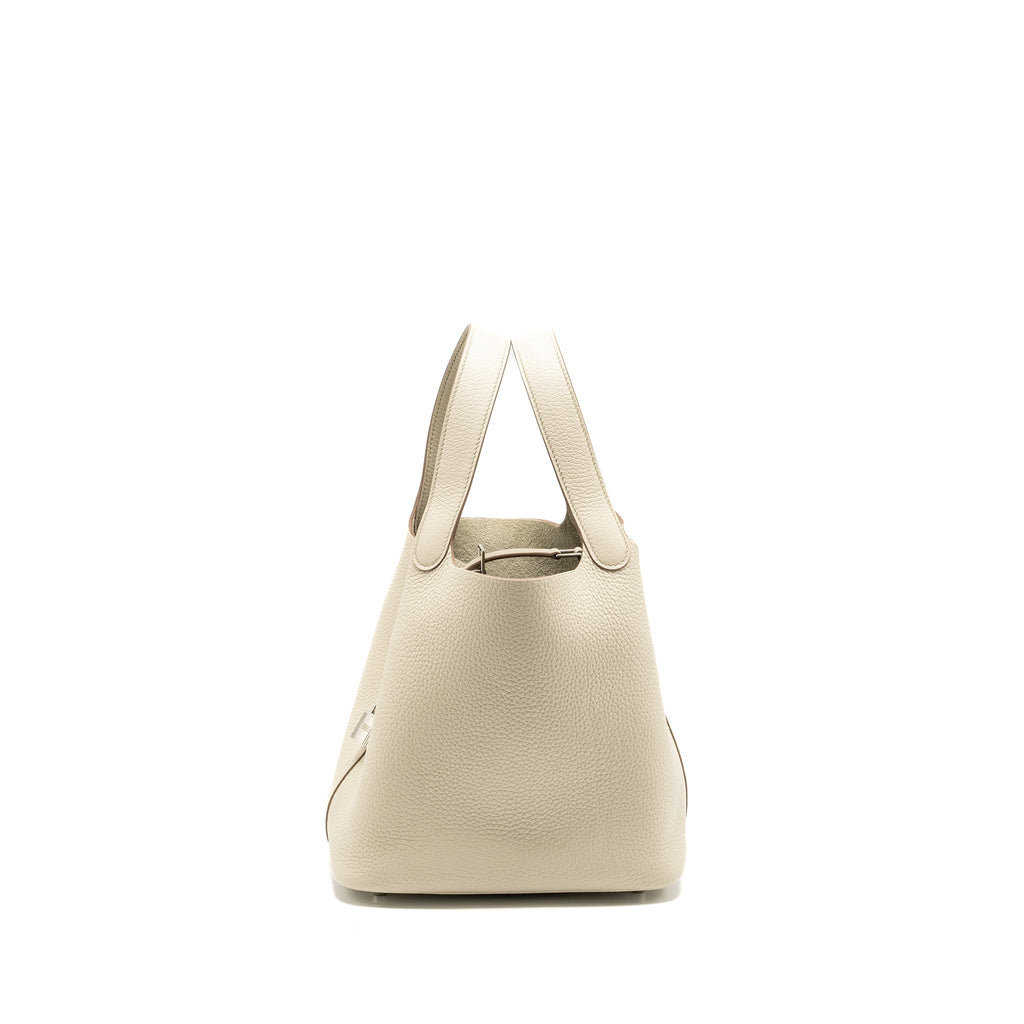 HERMES PICOTIN 22 LOCK BAG CLEMENCE BETON SHW