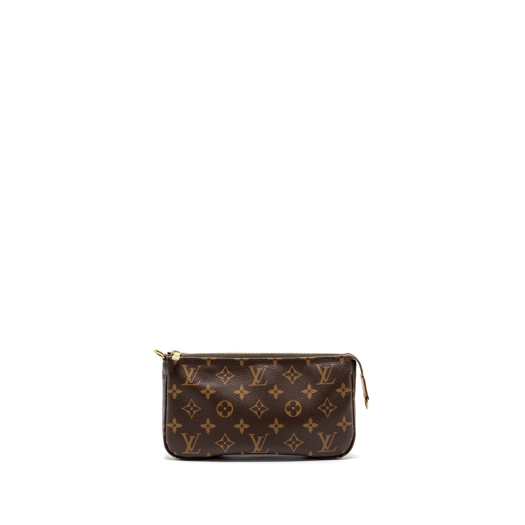 LOUIS VUITTON POCHETTE ACCESSORIES MONOGRAM CANVAS GHW