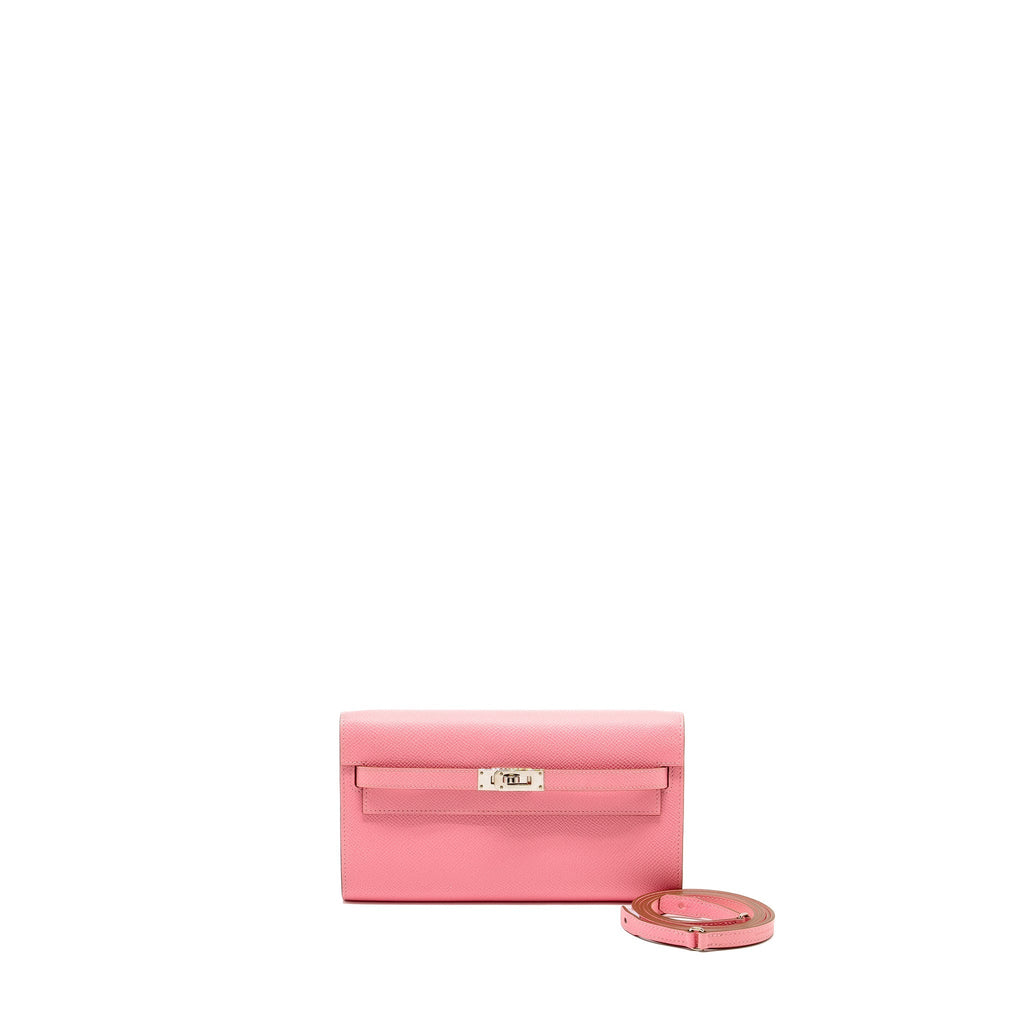 HERMES KELLY TO GO EPSOM 1Q ROSE CONFETTI SHW