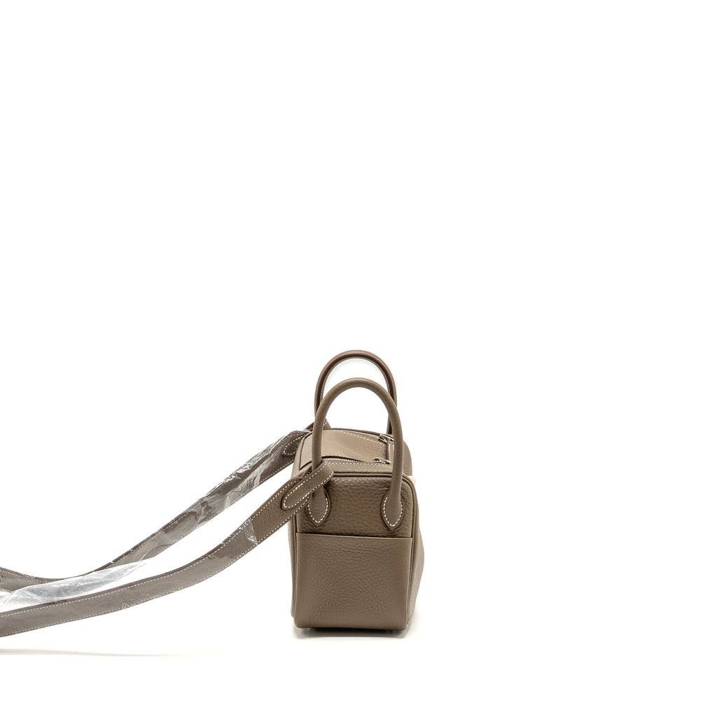 HERMES MINI LINDY II CLEMENCE ETOUPE SHW