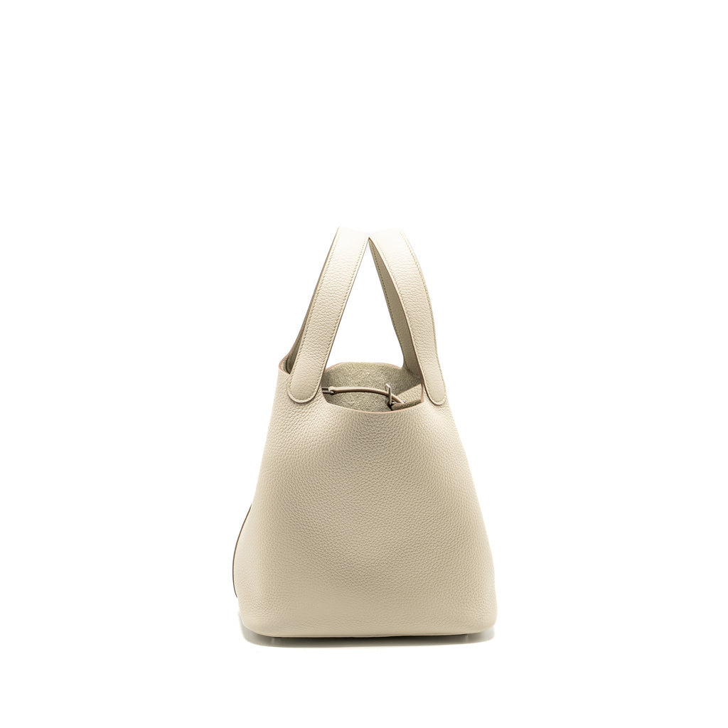 HERMES PICOTIN 22 LOCK BAG CLEMENCE BETON SHW