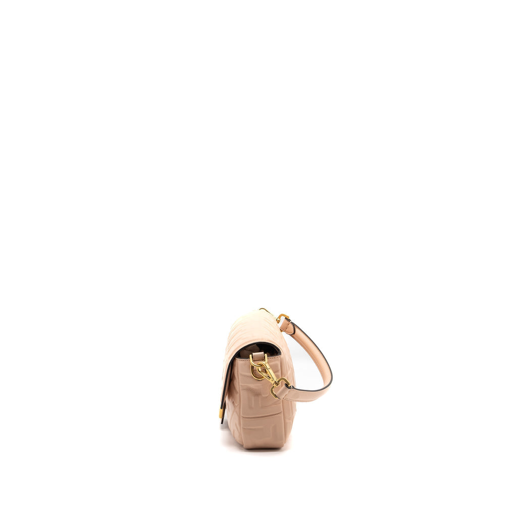 FENDI BAGUETTE BAG LAMBSKIN LIGHT PINK GHW