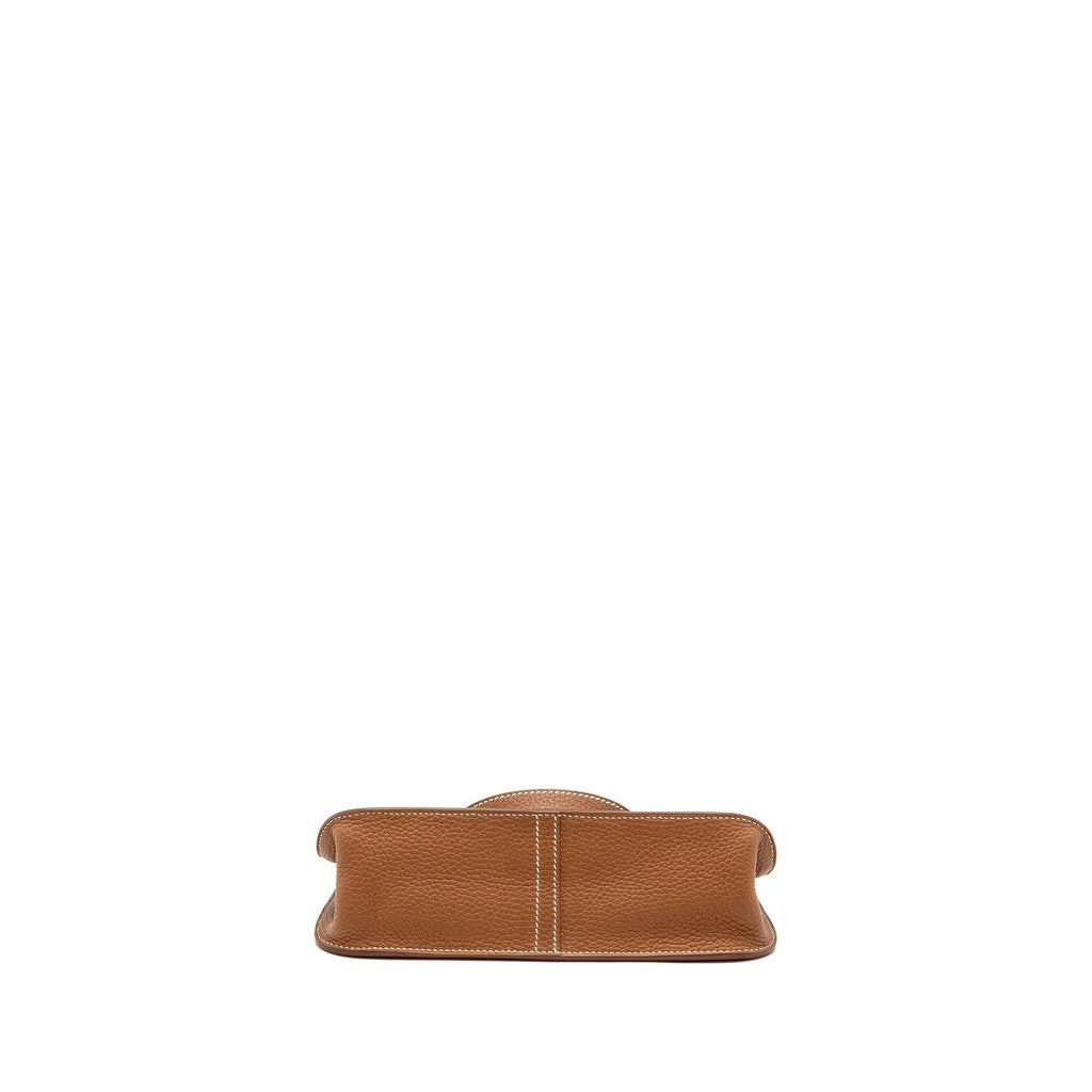 HERMES HALZAN 25 CLEMENCE GOLD GHW