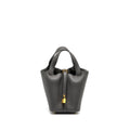 HERMES PICOTIN 18 LOCK BAG TARUILLON MAURICE GRAPHITE GHW