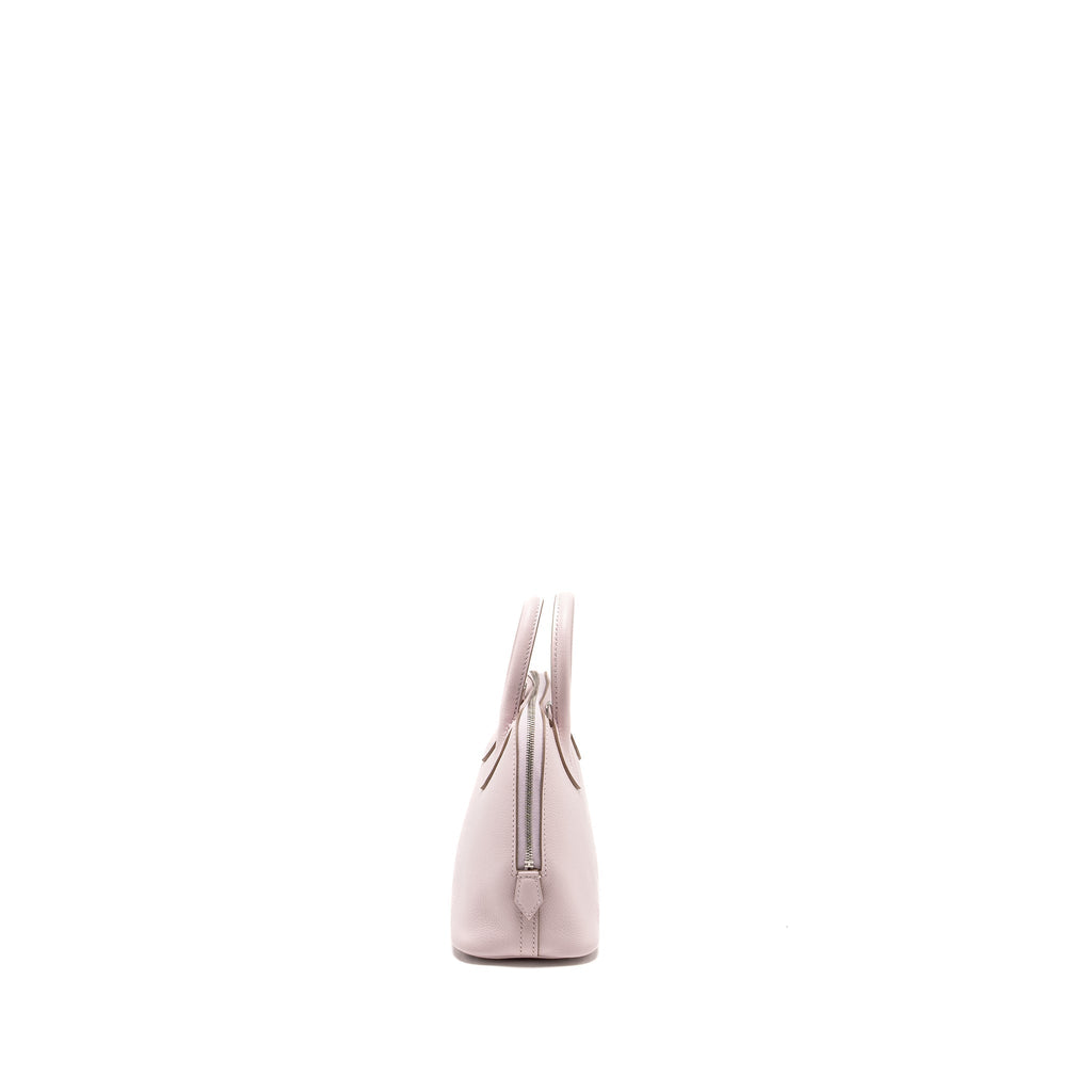 HERMES MINI BOLIDE EVERCOLOR MAUVE PALE/ CARAMEL SHW