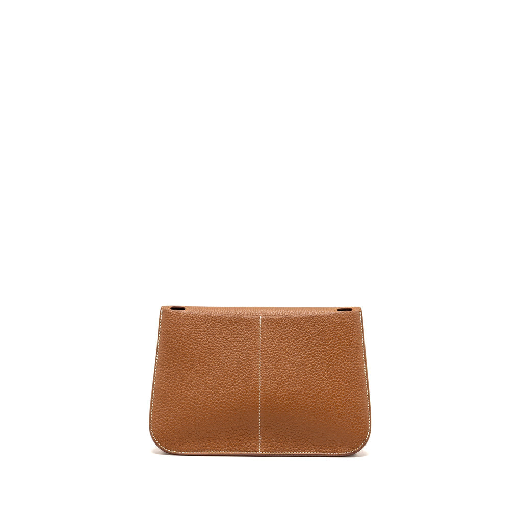 HERMES HALZAN 25 CLEMENCE GOLD GHW
