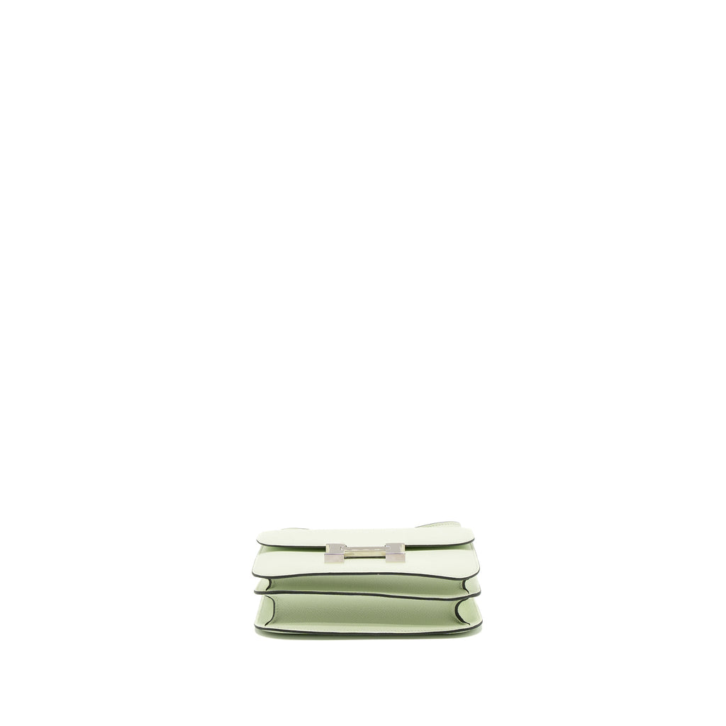 Hermes Mini Constance Epsom Vert Fizz SHW (New Version)