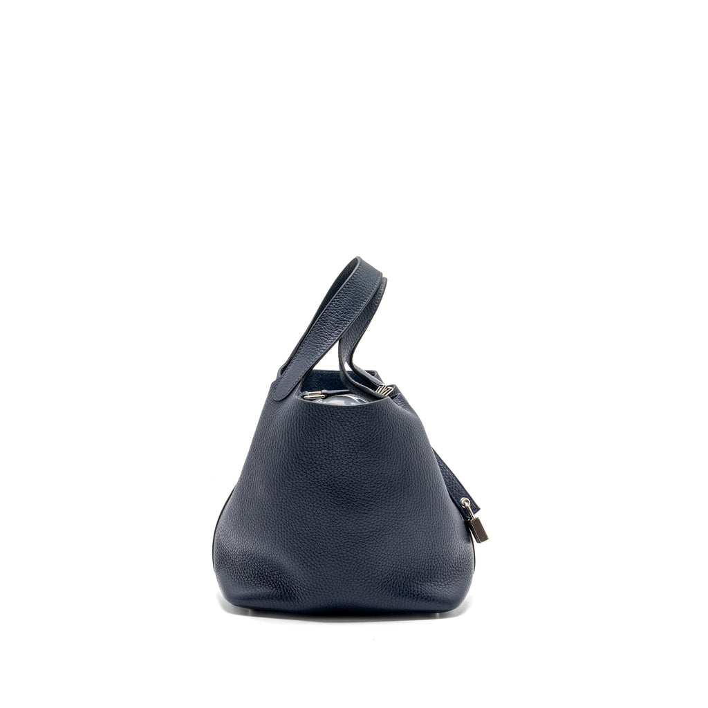 HERMES PICOTIN 18 CLEMENCE DARK BLUE SHW