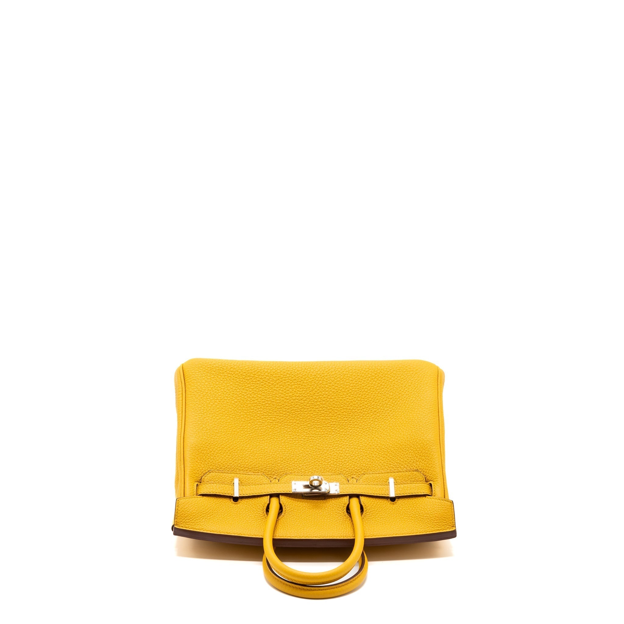 HERMES BIRKIN 25 TOGO JAUNE AMBRE SHW