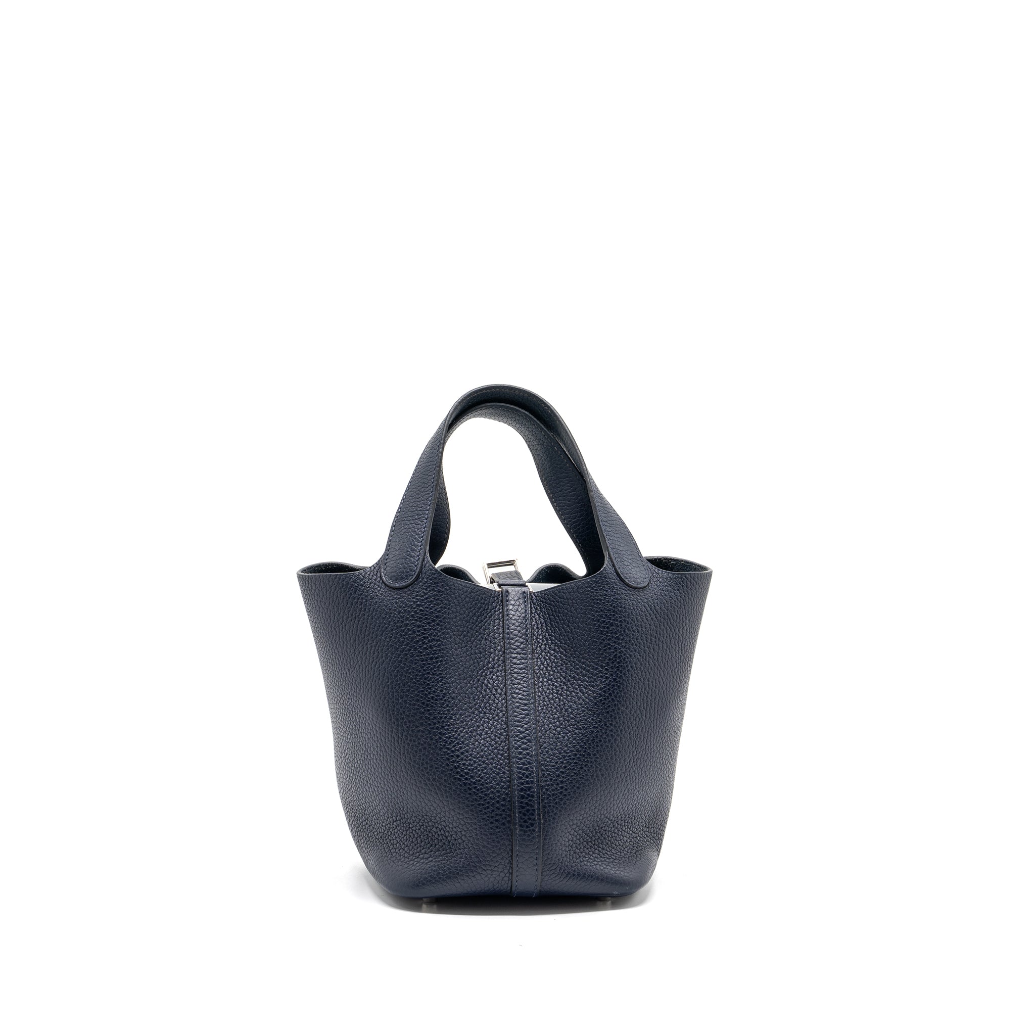 HERMES PICOTIN 18 CLEMENCE DARK BLUE SHW
