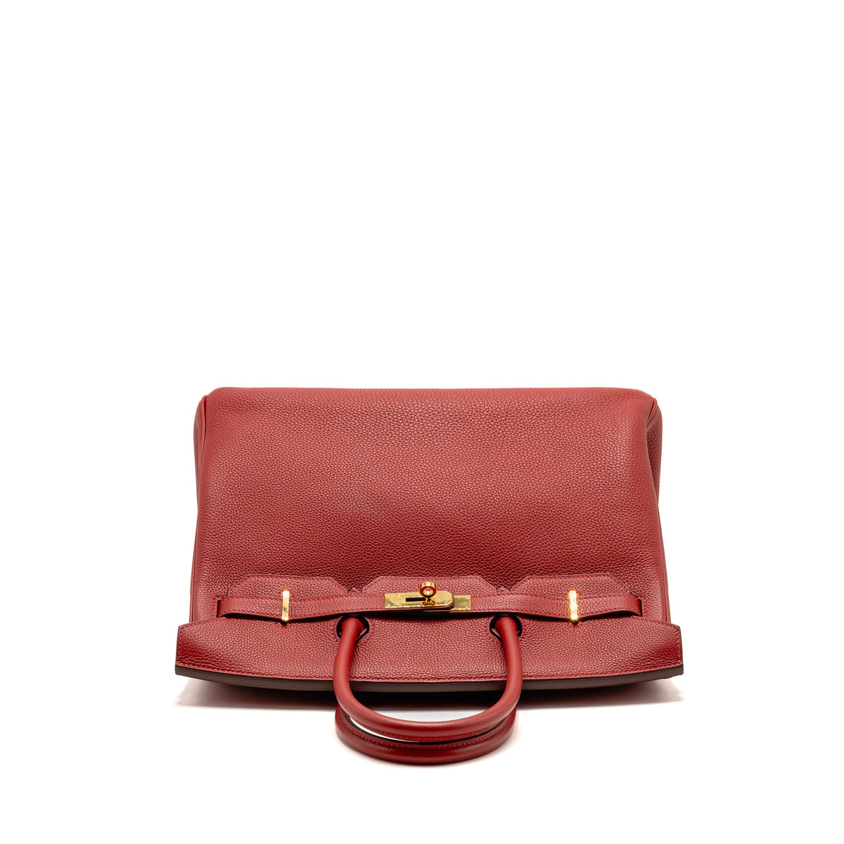 Hermes birkin 35 togo rouge vif GHW