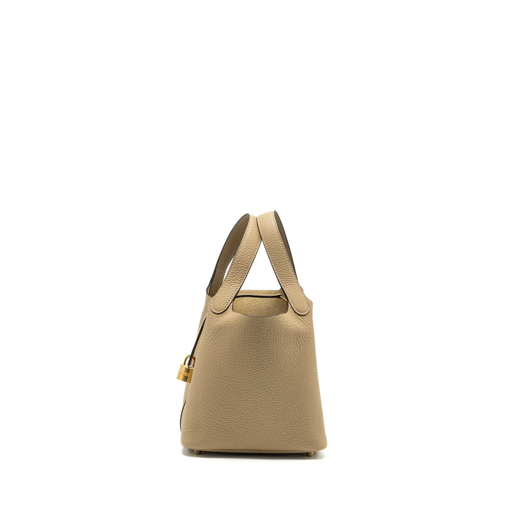 HERMES PICOTIN 18 LOCK BAG CLEMENCE TRENCH GHW