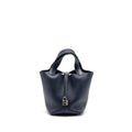 HERMES PICOTIN 18 CLEMENCE DARK BLUE SHW