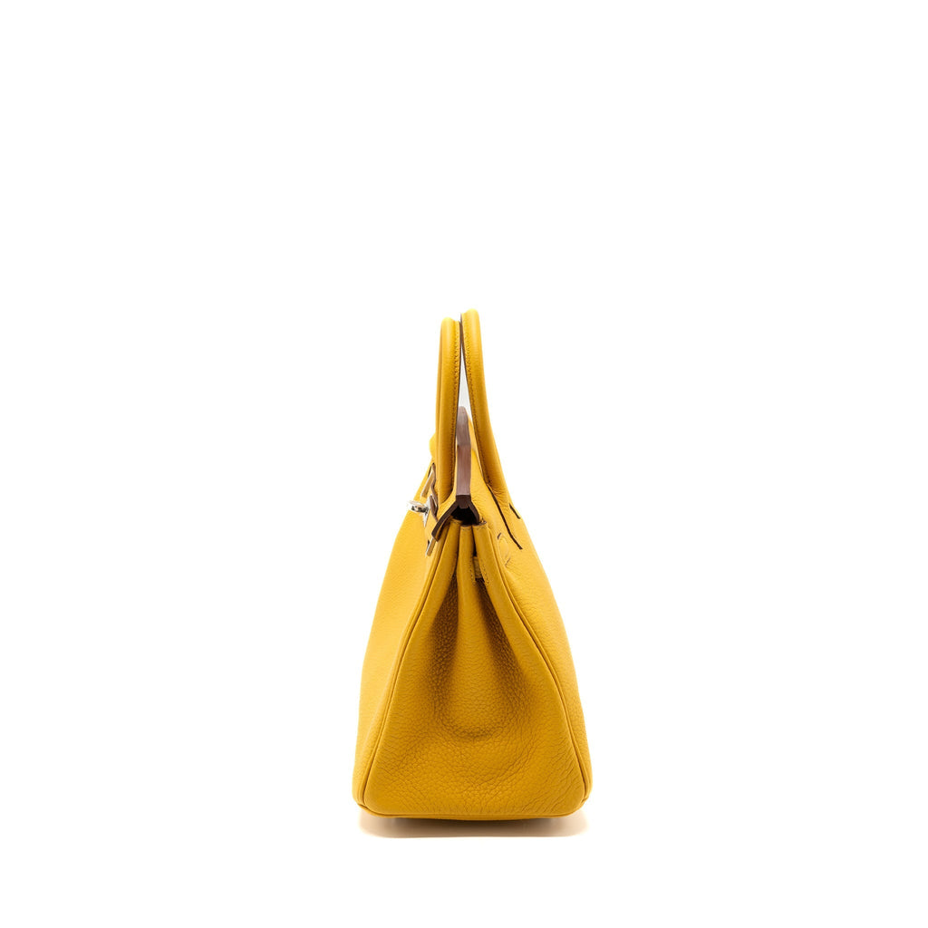 HERMES BIRKIN 25 TOGO JAUNE AMBRE SHW